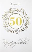 Opakowanie Karnet Rocznica 50 LW-03