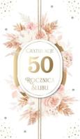 Opakowanie Karnet Rocznica Ślubu 50