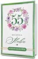Opakowanie Karnet Rocznica ślubu 55