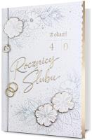 Opakowanie Karnet Rocznica Ślubu (wymienne cyfry)
