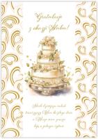 Opakowanie Karnet Silver ślub