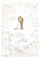 Karnet Ślub laser KP-283. Wydawca: Armin Style. SmakLiter.pl Opakowanie Karnet Ślub laser KP-283