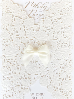 Karnet Ślub laser KP-288. Wydawca: Armin Style. SmakLiter.pl Opakowanie Karnet Ślub laser KP-288