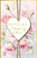 Karnet Ślub LUX-185. Wydawca: Armin Style. SmakLiter.pl Opakowanie Karnet Ślub LUX-185