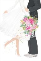 Opakowanie Karnet Ślub - Wedding Kiss