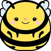 Opakowanie Karnet Uniwersalny - Chonky Bumblebee