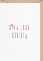 Opakowanie Karnet uniwersalny Dnia Kobiet - Siła jest kobietą