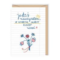 Opakowanie Karnet uniwersalny Dzień Nauczyciela