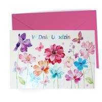 Karnet urodzinowy. Wydawca: Kalpol. SmakLiter.pl Opakowanie Karnet urodzinowy