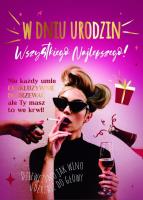 Karnet Urodziny. Wydawca: Armin Style. SmakLiter.pl Opakowanie Karnet Urodziny