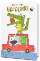 Opakowanie Karnet Urodziny