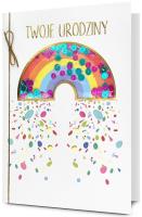 Opakowanie Karnet Urodziny