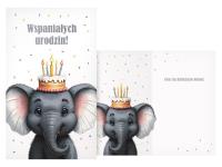 Opakowanie Karnet Urodziny