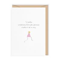 Opakowanie Karnet Urodziny