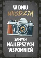 Opakowanie Karnet Urodziny