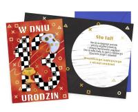 Opakowanie Karnet Urodziny 13