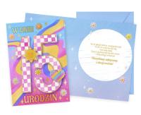 Opakowanie Karnet Urodziny 15