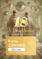 Opakowanie Karnet Urodziny 18