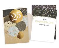 Opakowanie Karnet Urodziny 25