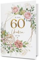 Opakowanie Karnet Urodziny 60