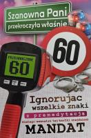 Opakowanie Karnet Urodziny 60