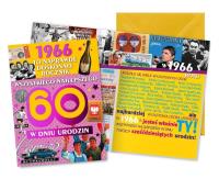 Opakowanie Karnet Urodziny 60