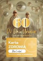 Opakowanie Karnet Urodziny 60