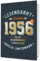 Opakowanie Karnet Urodziny 70