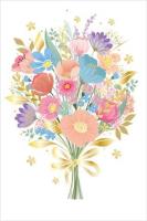 Opakowanie Karnet Urodziny - Beautified Flowers