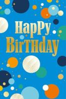 Opakowanie Karnet Urodziny - Birthday Dots