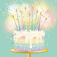 Opakowanie Karnet Urodziny - Classy Cake