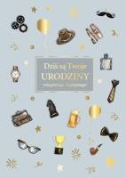 Opakowanie Karnet Urodziny dla niego