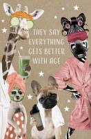 Opakowanie Karnet Urodziny - Everything Gets Better