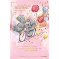 Opakowanie Karnet Urodziny Let's celebrate a wonderful...