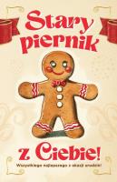 Opakowanie Karnet Urodziny Stary Piernik