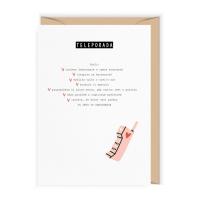 Opakowanie Karnet Walentynki