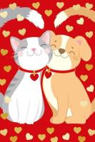 Opakowanie Karnet Walentynki - Snuggle Buddies