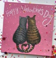 Opakowanie Karnet Walentynki SPRS59 Zakochane koty