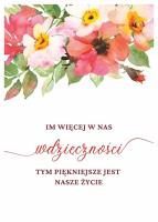 Karnet - Wdzięczność. Wydawca: Koinonia. SmakLiter.pl Opakowanie Karnet - Wdzięczność