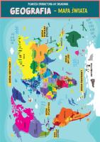 Karta edukacyjna Geografia Świat. Wydawca: Henry. SmakLiter.pl Opakowanie Karta edukacyjna Geografia Świat