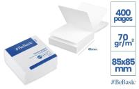 Opakowanie Karteczki 85x85mm 400K białe