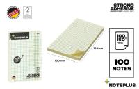 Opakowanie Karteczki samoprzylepne 100x150mm 100K kratka
