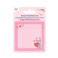 Karteczki samoprzylepne 73x73mm 50K różowe. Wydawca: Strigo. SmakLiter.pl Opakowanie Karteczki samoprzylepne 73x73mm 50K różowe