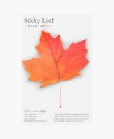 Opakowanie Karteczki samoprzylepne Klon czerwony M