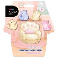Opakowanie Karteczki samoprzylepne Koci Domek KIDEA