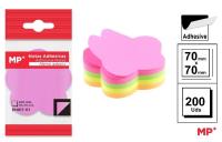 Opakowanie Karteczki samoprzylepne Kwiat 70x70mm 200szt