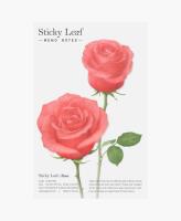 Opakowanie Karteczki samoprzylepne Róża czerwona M