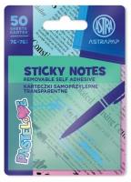 Opakowanie Karteczki samoprzylepne transparentne 75x75mm