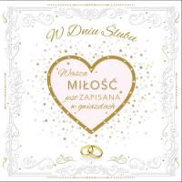 Opakowanie Kartka kw okolicznościowa Ślub
