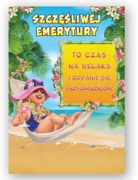 Kartka okolicznościowa Emetytura duża TDF27. Wydawca: Trend. SmakLiter.pl Opakowanie Kartka okolicznościowa Emetytura duża TDF27